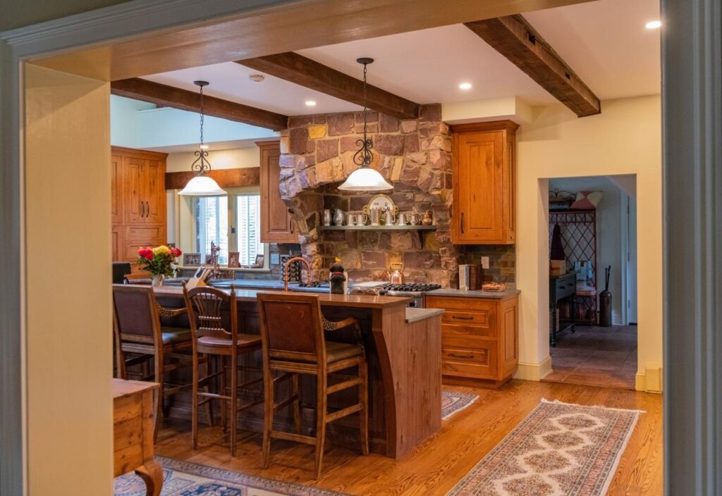 Doylestown rustic kitchen remodel