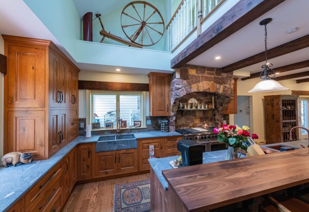 Doylestown rustic kitchen remodel
