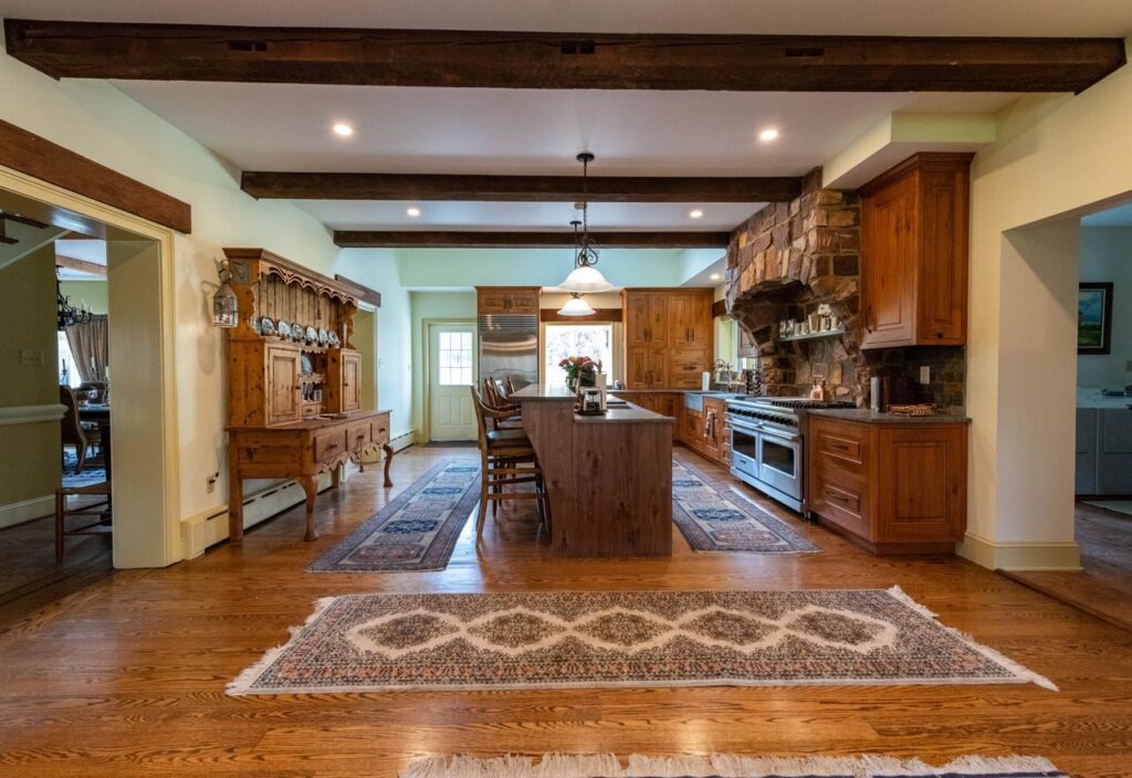 Doylestown rustic kitchen remodel marrying design styles