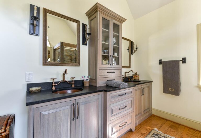 Doylestown rustic design master suite remodel