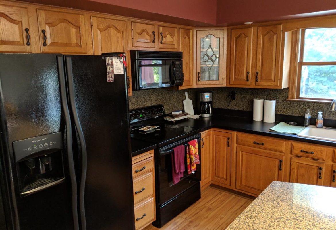 Jamison kitchen & 1st floor before remodel
