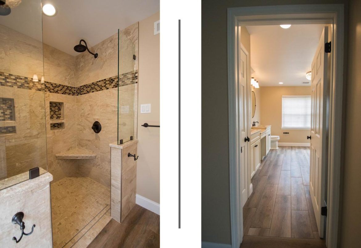 New Hope master bath remodel