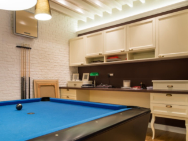 basement game room designers Indianapolis IN