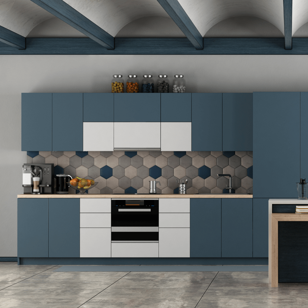semi custom kitchen counters