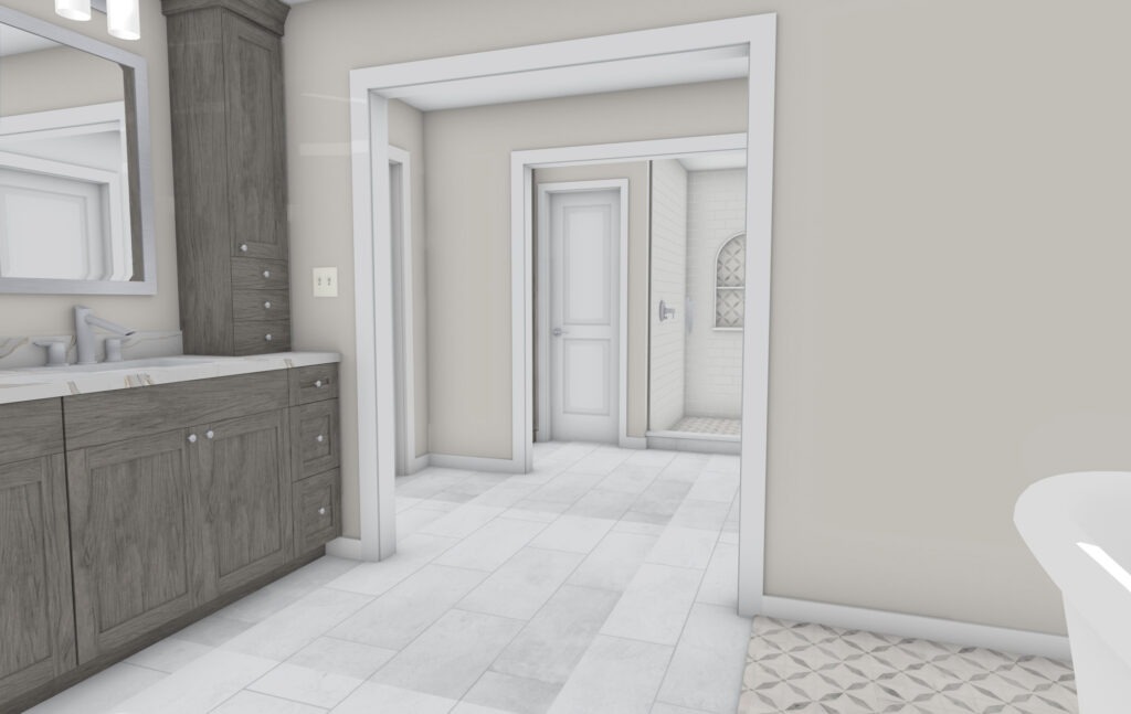 New Hope Master Bathroom Remodeling