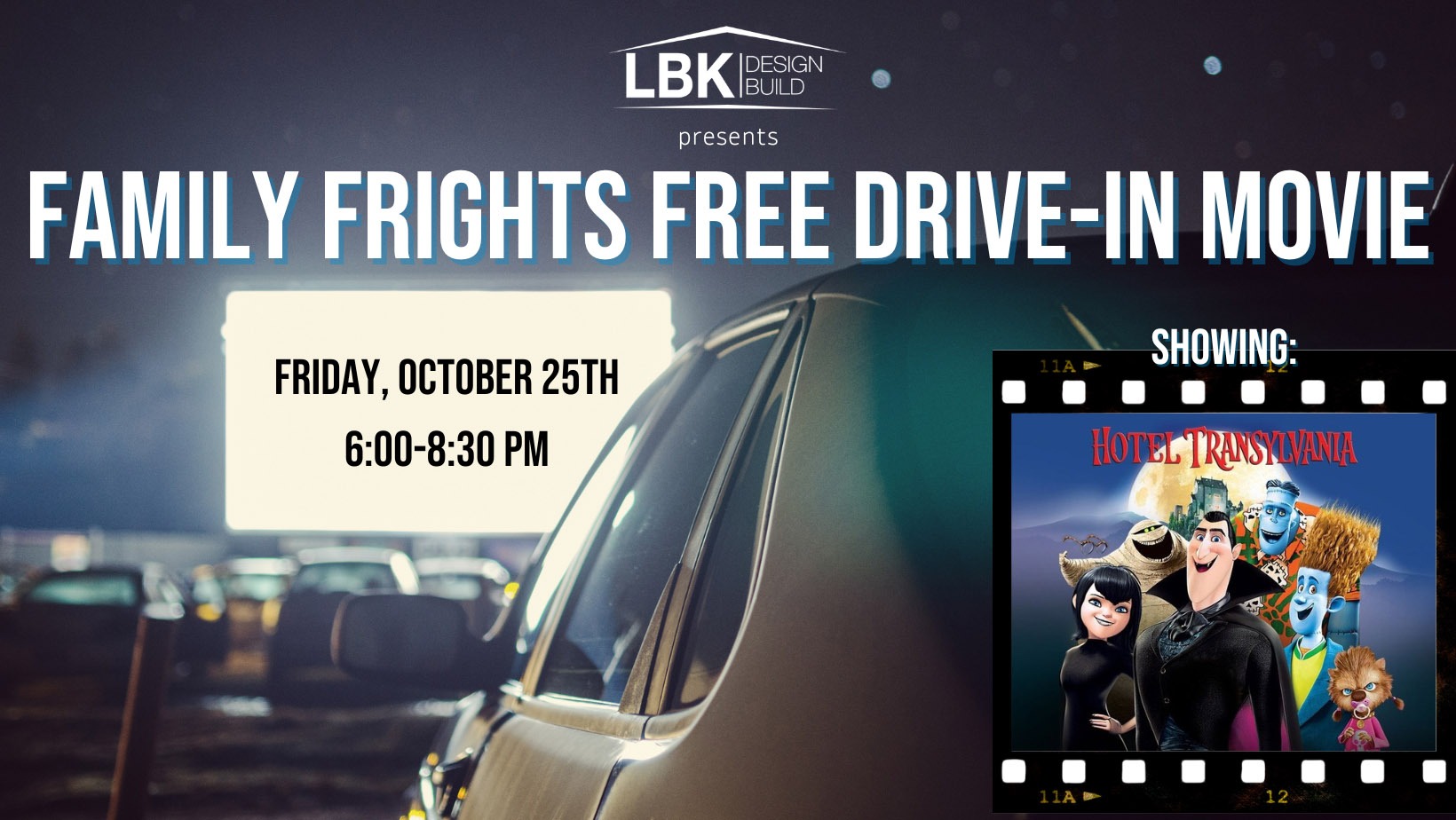 LBK Family Frights Drive-In Movie Night