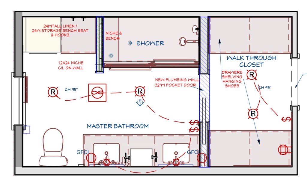 LBK Design Build - Doylestown Master Bath Remodel - After