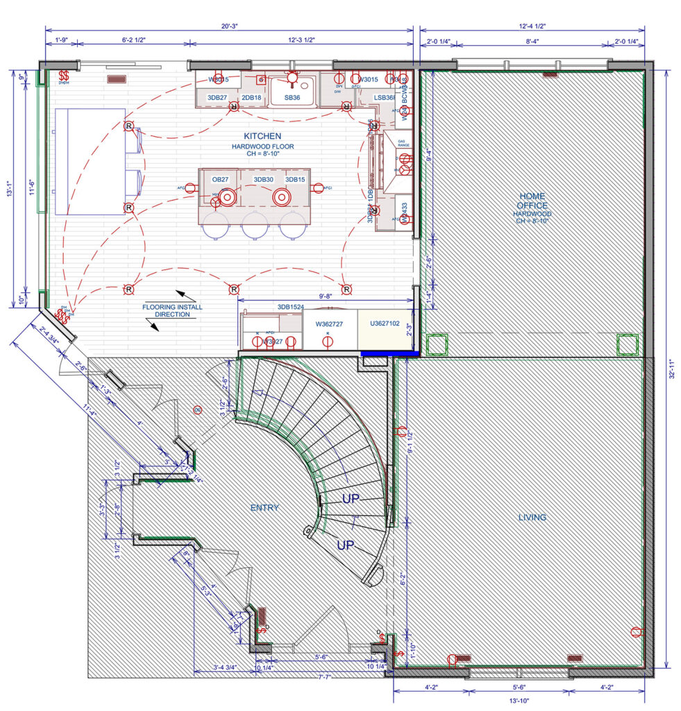Furlong Kitchen Remodel (Proposed) - LBK Design Build