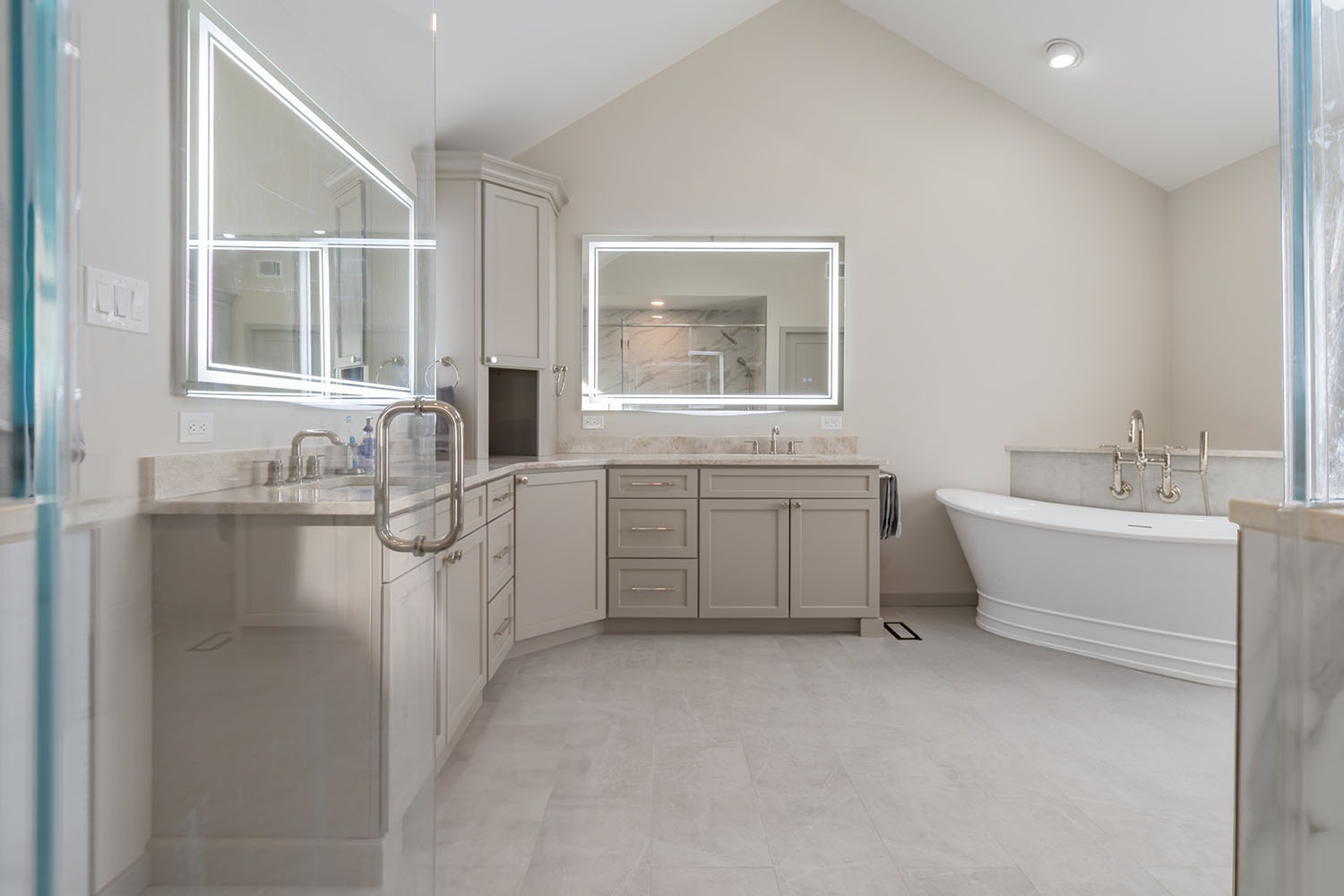 Ivyland - Master Bathroom Remodel - LBK Design Build