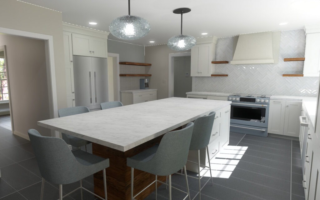 LBK Design Build - Radnor Kitchen Remodel (Concept)