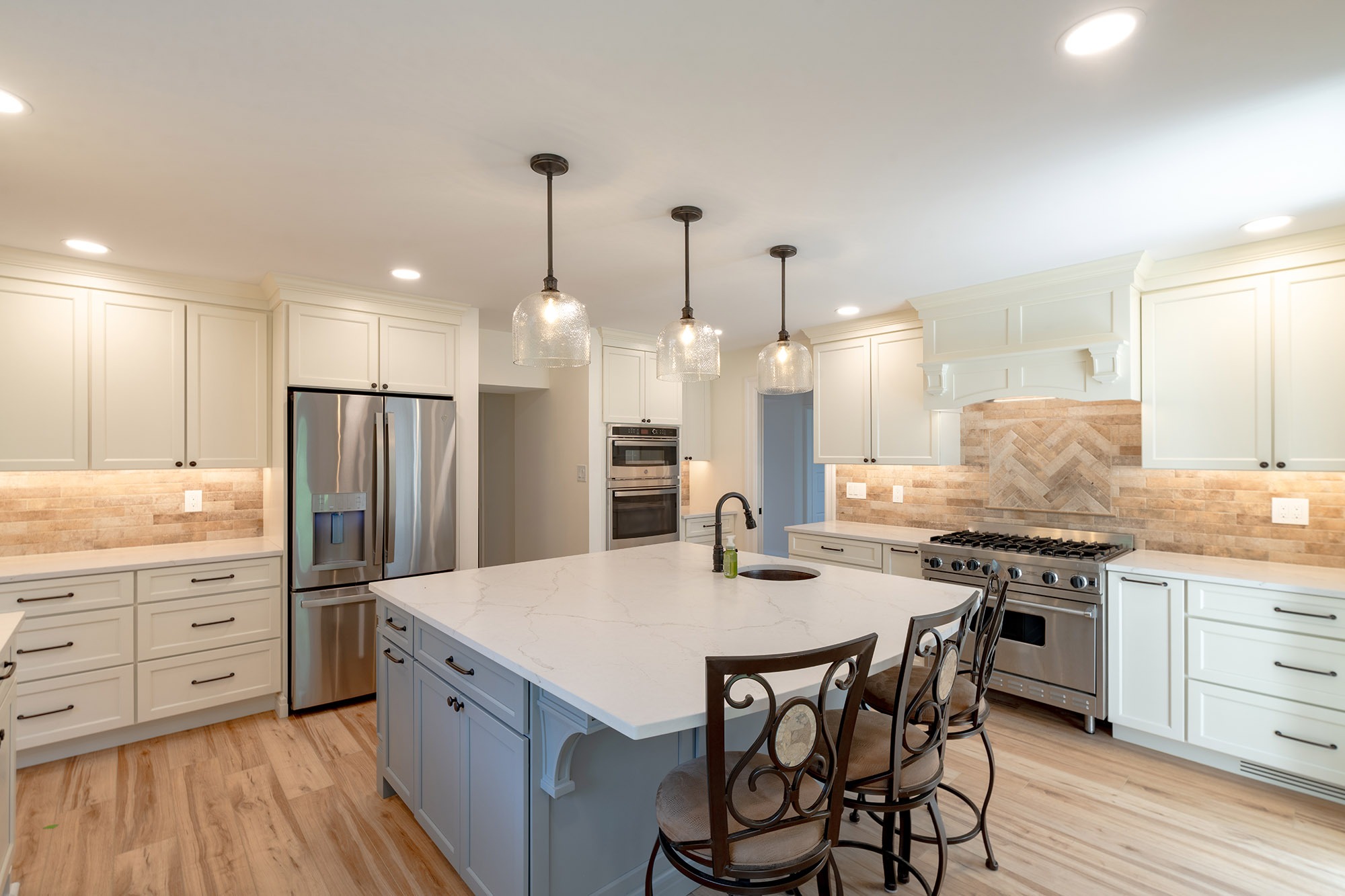 LBK Design Build - Doylestown Kitchen and Mudroom Remodel - After