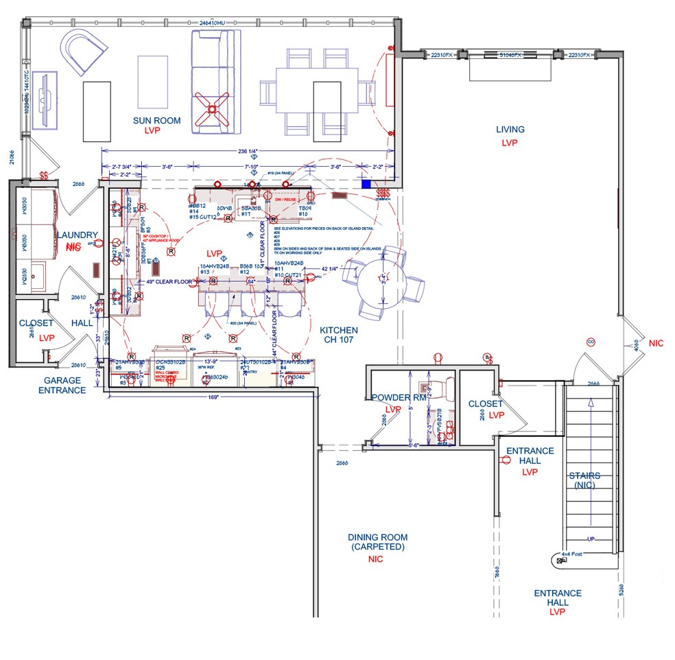 LBK Design Build - Jamison Kitchen Remodel - Proposed