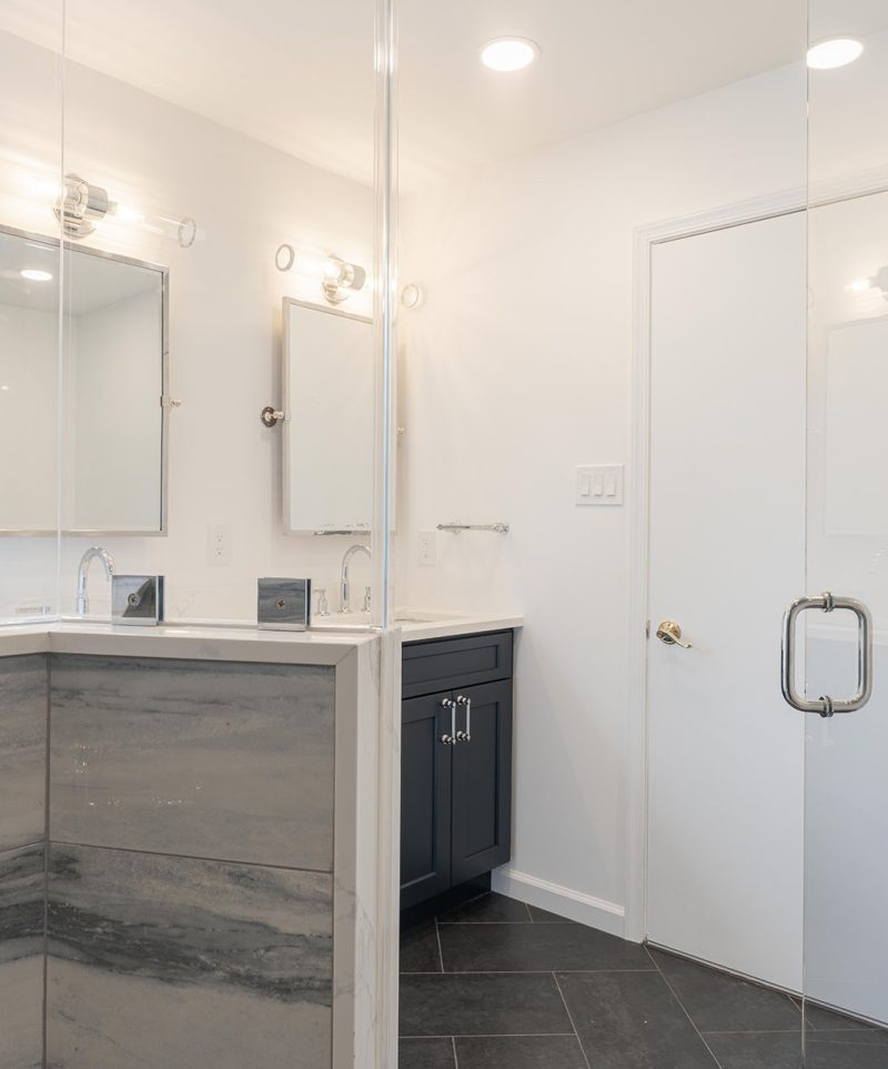 LBK Design Build - Pipersville Master Bathroom Remodel