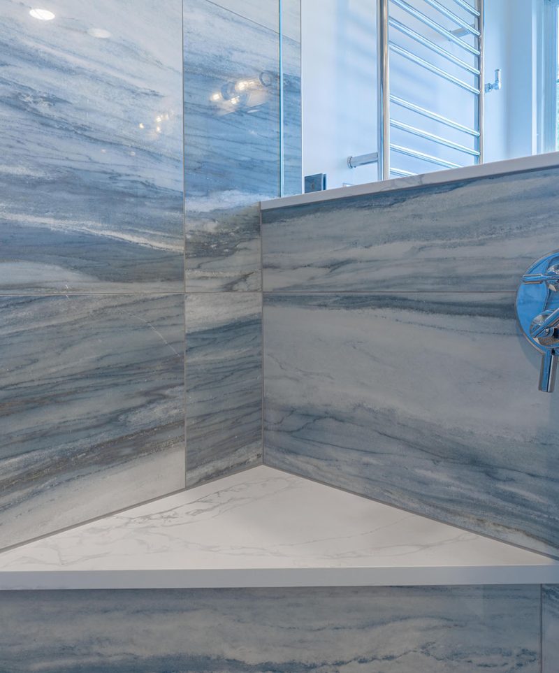 LBK Design Build - Pipersville Master Bathroom Remodel